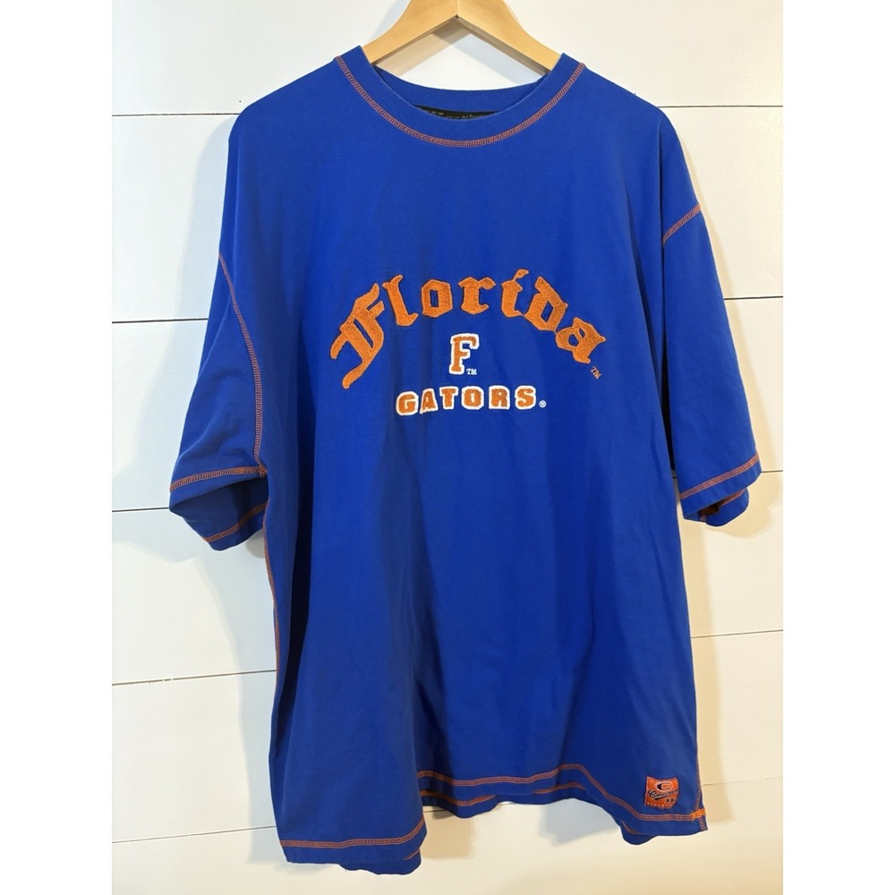 University Of Florida Gators Mens Short sleeve Colosseum Blue Tshirt‎ Size XXL